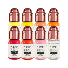 Perma Blend Luxe Carla Ricciardone Embody – Zestaw pigmentów PMU, 8x 15 ml