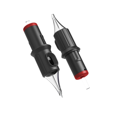 Ghost Black - Kartridże do tatuażu, 20 szt.: Tight Liner/Long Taper