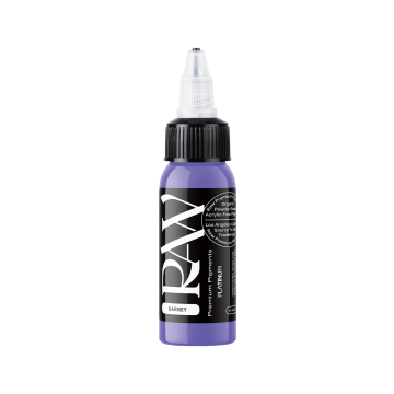 Raw Pigments Platinum Barney - Tusz do tatuażu, 30ml
