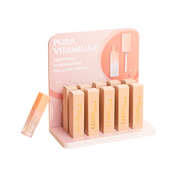 Biotek Gloss Bomb - Serum nawilżające, 10x 2 ml i stojak ekspozycyjny