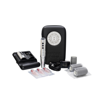 Bishop PMU Wand - Maszynka + zestaw (kolor: srebrny)