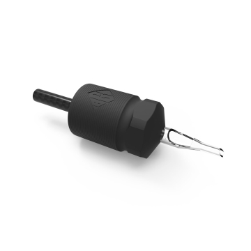 Jednorazowe rury Black N Gold Legacy z włókna węglowego 30mm - Round Cutback, opakowanie 15 szt.