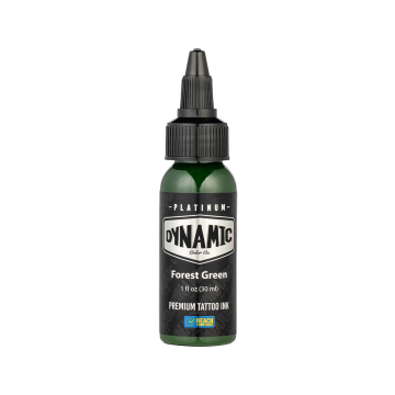 Platinum by Dynamic Forest Green - Tusz do tatuażu, 30 ml