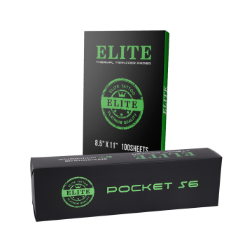 Elite Pocket S6 USB - Termodrukarka + 100 szt. kalki do termotransferu Elite A4