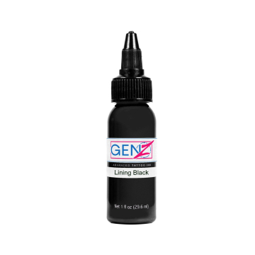 Lining Black Intenze Ink Gen-Z - Tusz do tatuażu, 30 ml