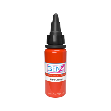 Intenze Ink Gen-Z 19 Color Hard Orange - Tusz do tatuażu, 30 ml