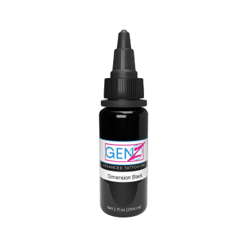 Dimension Black Intenze Ink Gen-Z Bob Tyrrell Advanced Black & Grey - Tusz do tatuażu, 30 ml