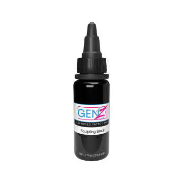 Sculpting Black Intenze Ink Gen-Z Bob Tyrrell Advanced Black & Grey - Tusz do tatuażu, 30 ml