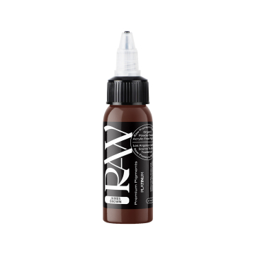 Raw Pigments Platinum James Brown - Tusz do tatuażu, 30ml