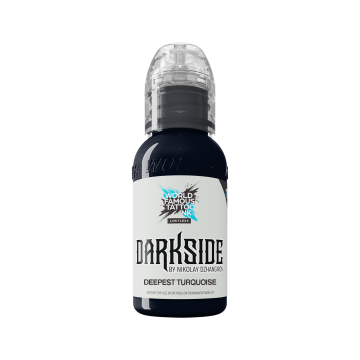 World Famous Limitless Nikolay Dzhangirov Deepest Turquoise - Tusz do tatuażu, 30 ml