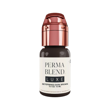 Perma Blend Luxe Determined Dark Brown - Tusz PMU, 15 ml