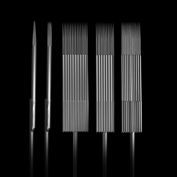 Sterylne igły ze stali nierdzewnej do tatuażu Killer Ink Precision 0,35MM - 50 szt., mix rozmiarów/rodzajów