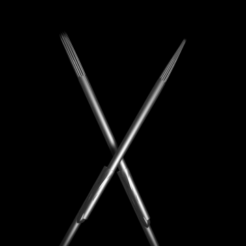 Sterylne igły ze stali nierdzewnej do tatuażu Killer Ink Precision #10 0,30MM - 25 szt., mix rozmiarów/rodzajów