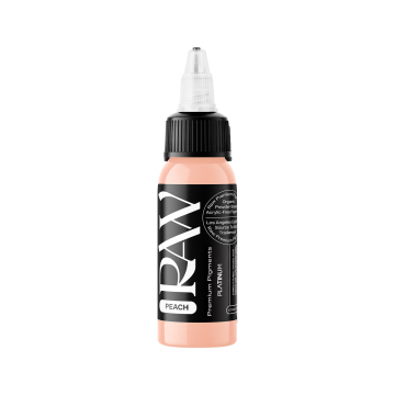 Raw Pigments Platinum Peach - Tusz do tatuażu, 30ml