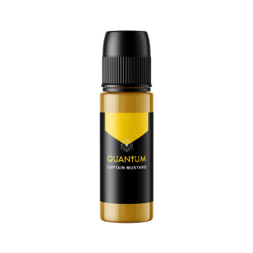 Quantum Captain Mustard (Gold Label) - Tusz do tatuażu, 30 ml