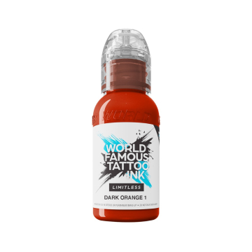 World Famous Limitless - Dark Orange 1 - Tusz do tatuażu 30ml