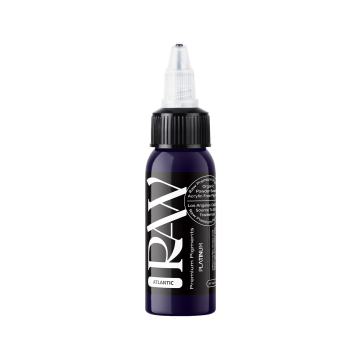 Raw Pigments Platinum Atlantic - Tusz do tatuażu, 30ml