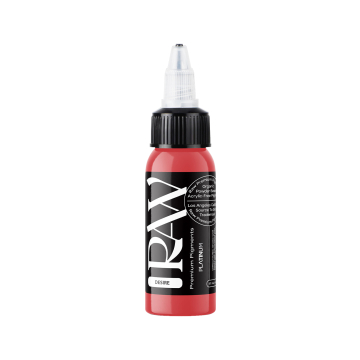 Raw Pigments Platinum Desire - Tusz do tatuażu, 30ml