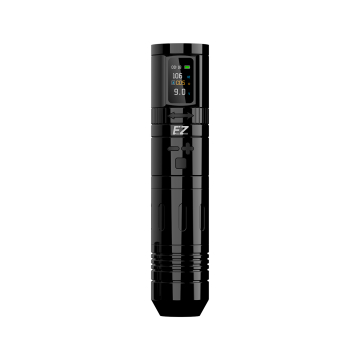 EZ EvoTech Pro - Bezprzewodowy pen do tatuażu - Czarny