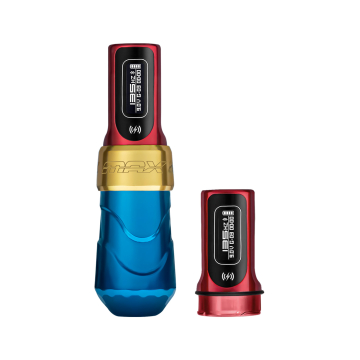 FK Irons Flux Max Wonder Special Edition - Maszynka do tatuażu + 2 x akumulator PowerBolt II