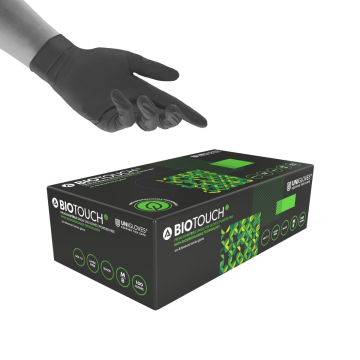 Unigloves BioTouch - Rękawiczki biodegradowalne nitrylowe, 100 szt.