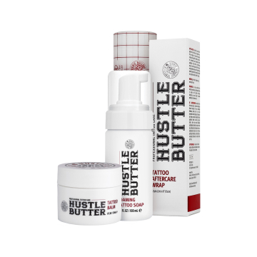 Hustle Butter Essentials - Zestaw niezbędnych produktów do pielęgnacji tatuażu