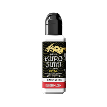 Kuro Sumi Imperial Heaven White - Tusz do tatuażu, 44 ml