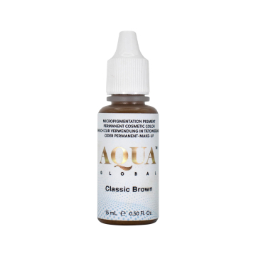 Li Pigments Aqua Global Classic Brown - Pigment PMU, 15 ml