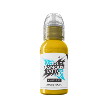 World Famous Limitless Jenna Kerr Ornate Rococo - Tusz do tatuażu, 30 ml