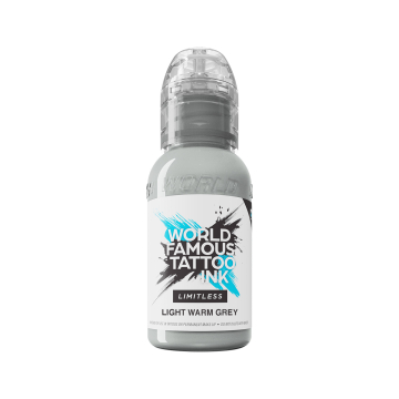World Famous Limitless Light Warm Grey - Tusz do tatuażu, 30 ml