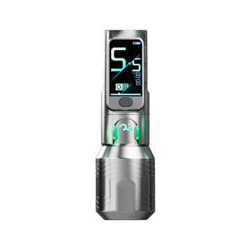OG FURY II - bezprzewodowy pen do tatuażu, skok 4.2 mm, szary