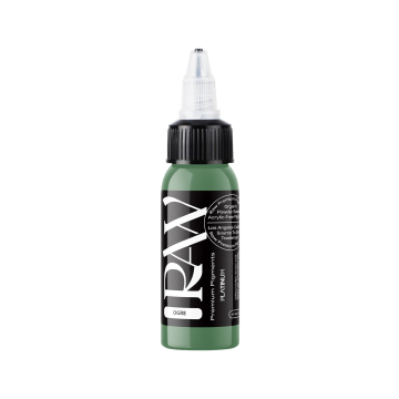 Raw Pigments Platinum Ogre - Tusz do tatuażu, 30ml