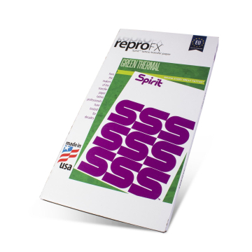 ReproFX Spirit Green - kalka hektograficzna do kopiarki termicznej (21,6 x 35cm) - 100 szt.