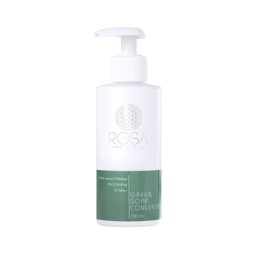 Rosa Herbal Green Soap - Mydło zielone, koncentrat, 150 ml