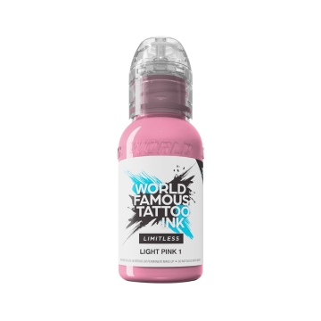 World Famous Limitless - Light Pink 1 - Tusz do tatuażu 30ml