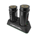 FK Irons Darklab: PowerBolt Plus II + ładowarka Refuel (2 x akumulator + 1 x ładowarka)
