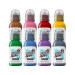 World Famous Limitless The Mambo Destrutturato Family - Zestaw tuszu do tatuażu, 8 x 30 ml
