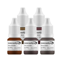 Goldeneye Coloressense Starter Brow – Zestaw pigm. PMU, 5 x 4 ml