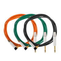 Silikonowy kabel RCA Evolution Cords "Medusa Silicone Range" 2m, zagięty w prawo