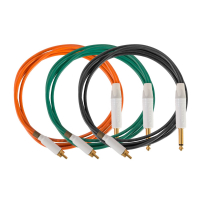 Silikonowy kabel RCA Evolution Cords "Medusa Silicone Range" 2m, prosty