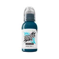 World Famous Limitless - Dark Teal 1 - Tusz do tatuażu 30ml