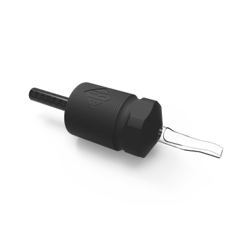 Jednorazowe rury Black N Gold Legacy z włókna węglowego 30mm - Flat Open, opakowanie 15 szt.