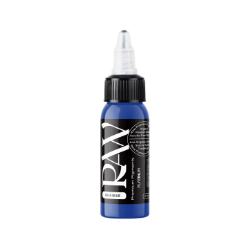 Raw Pigments Platinum Deja Blue - Tusz do tatuażu, 30ml
