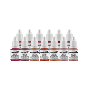 Goldeneye Coloressense Lips - Zestaw tuszu PMU, 13 x 5 ml