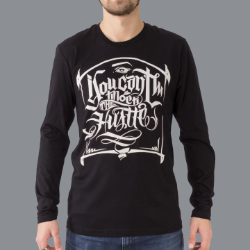 Longsleeve Luxury Hustle Wear El Whyner 'Can't Knock The Hustle' , kolor: czarny