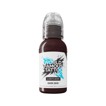 World Famous Limitless Dark Skin - Tusz do tatuażu, 30 ml