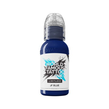World Famous Limitless Tattoo Ink - JF Blue - Tusz do tatuażu, 30 ml