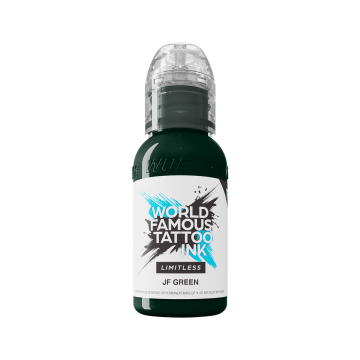 World Famous Limitless Tattoo Ink - JF Green - Tusz do tatuażu, 30 ml