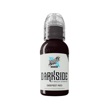 World Famous Limitless Nikolay Dzhangirov Deepest Red - Tusz do tatuażu, 30 ml