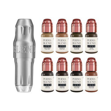 LUXE Perma Pen Brow Bundle - Zestaw PMU (brwi)